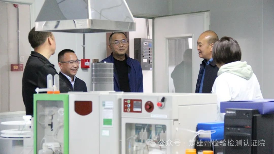 昭通市检验检测院考察组到州检验检测认证院考察调研